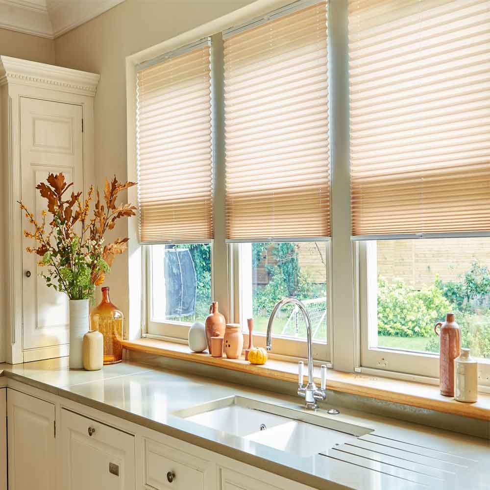 Pleated blinds in Gateshead